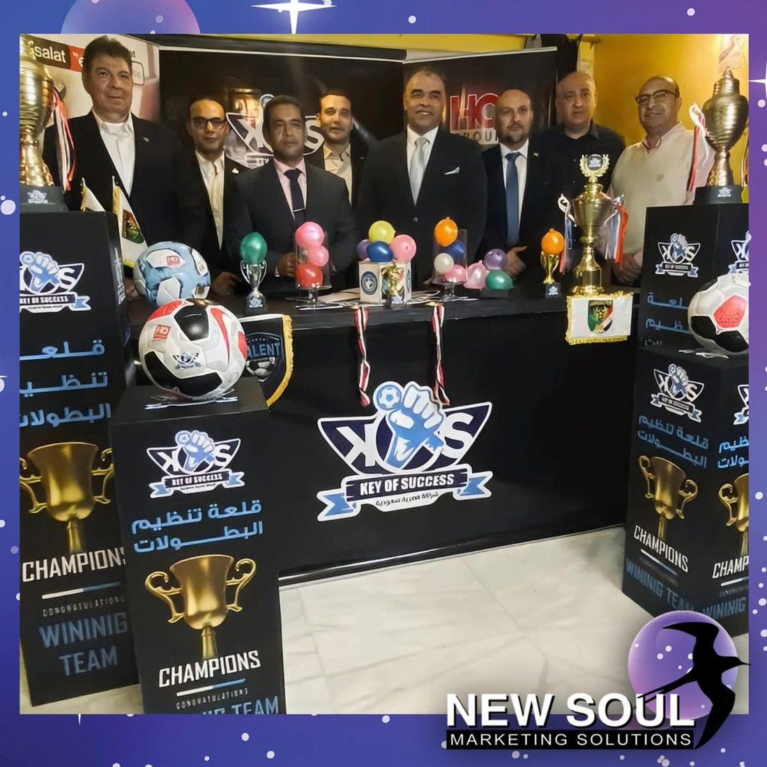 ستاند وباك دروب بطولة KOS Key of Success