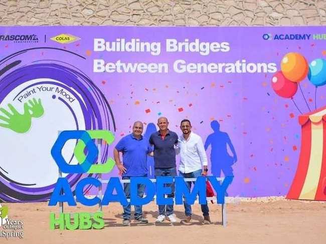 الباك دروب الرئيسي مع فريق Academy Hubs