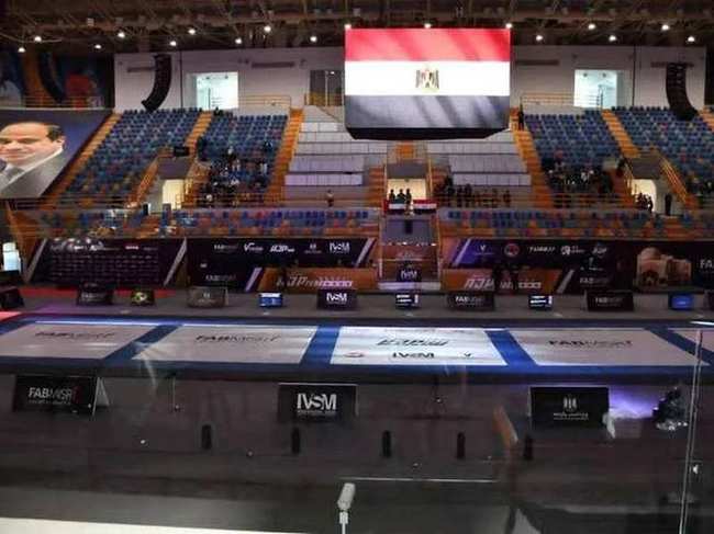 قاعة بطولة AJP Tour Egypt - الإعداد الكامل